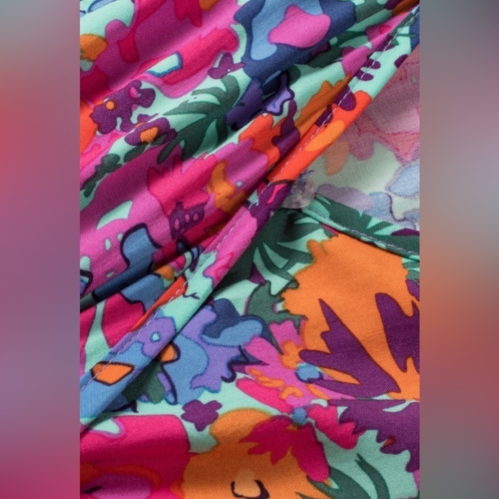Floral Maxi Dress in Vibrant Print - Picture 13 of 15